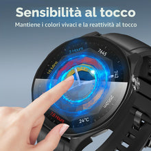 Carica l'immagine nel visualizzatore di Gallery, Diruite 2 Pezzi Cover per HUAWEI Watch GT 5 46mm Custodia Protettiva HD Antigraffio PC Custodia Vetro Temperato Pellicol