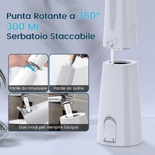Carica l'immagine nel visualizzatore di Gallery, Vimmk Irrigatore Orale Senza Fili, Idropulsore Dentale ad Acqua con Irrigatore Orale Dentale Ricaricabile Impermeabile I