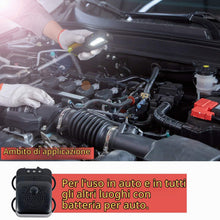 Carica l'immagine nel visualizzatore di Gallery, Grunda - Repellente ad ultrasuoni per Auto, Repellente Ultrasuoni per Topi, 12 kHz-25 kHz, Collegamento a Batteria da 12