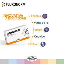 Carica l'immagine nel visualizzatore di Gallery, FLUXONORM®, per le Vie Urinarie con Epilobio e Verga d'Oro | Omega Pharma