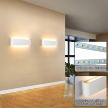 Carica l'immagine nel visualizzatore di Gallery, Lightess 18W Applique da Parete Interno Lampada 40cm Bianco Caldo