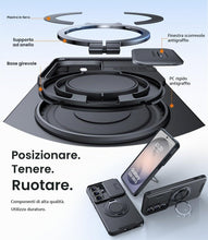 Carica l'immagine nel visualizzatore di Gallery, Cover per Samsung Galaxy S26 Ultra Custodia Protezione Fotocamera Scorrevole Custodia Antiurto Grado Militare con Rotazi