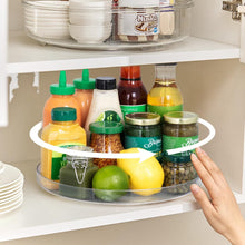 Carica l'immagine nel visualizzatore di Gallery, BillyBath 360° Portaspezie Organizer Girevole - Organizer Cucina, portaspezie, senza fori, per organizer da cucina, 23cm