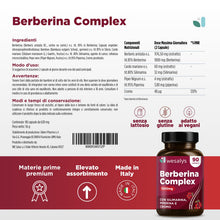 Carica l'immagine nel visualizzatore di Gallery, Berberina 1000mg pura alto dosaggio, Berberina Hcl