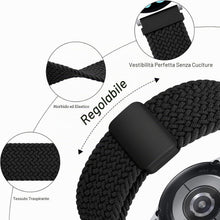 Carica l'immagine nel visualizzatore di Gallery, GIOPUEY Cinturini Compatibile con Xiaomi Redmi Watch 5 Active/5 Lite, Cinturino in Morbido Nylon Intrecciato [Unisex] [T
