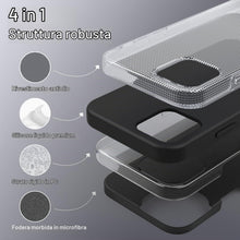 Carica l'immagine nel visualizzatore di Gallery, JETech Cover in Silicone per iPhone 12 mini, Nero
