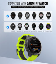 Carica l'immagine nel visualizzatore di Gallery, MoKo Cinturino Silicone QuickFit 22mm compatibile con Garmin