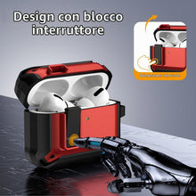 Carica l'immagine nel visualizzatore di Gallery, [4 in 1]Lock Cover compatibile con AirPods Pro 3 con portachiavi