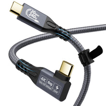 Carica l'immagine nel visualizzatore di Gallery, YIWENTEC Cavo USB C 3.2 maschio maschio Gen2 X 2 Type C Charging Cable, 20 Gbps Data Transfer, 240 W 48 V/5 A Fast Charg