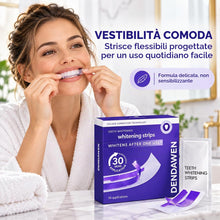 Carica l'immagine nel visualizzatore di Gallery, DENDAWEN Strisce Sbiancanti Denti Viola, 28 Strisce (14 Trattamenti), Senza Perossido, Correttore dei Toni Gialli, 30 Mi