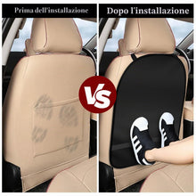 Carica l'immagine nel visualizzatore di Gallery, 2 pezzi protezione schienale auto impermeabile Oxford, coprisedile auto, protezione anti-calci per bambini e cani