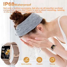 Carica l'immagine nel visualizzatore di Gallery, SLOKSFil Smartwatch Donna con Chiamate Bluetooth, 1.83" Fitness Orologio Smartwatch 3 Cinturini Frequenza Cardiaca SpO2 