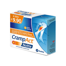 Carica l'immagine nel visualizzatore di Gallery, Crampact Notte, Integratore Alimentare, Gusto Arancia, 2x14 Bustine
