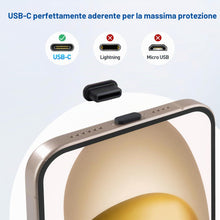 Carica l'immagine nel visualizzatore di Gallery, Cable Matters Confezione da 20 copri porte USB-C in nero