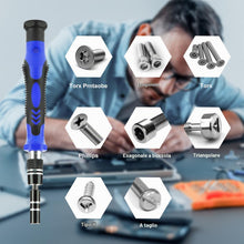 Carica l'immagine nel visualizzatore di Gallery, Eventronic 132 in 1 Set Cacciaviti Precisione Magnetici Professionali, Mini Magnetici kit di Riparazione, per Portatile 