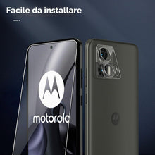 Carica l'immagine nel visualizzatore di Gallery, QULLOO Pellicola Protettiva per Motorola Moto Edge 30 Neo [2 Pezzi] + Pellicola Fotocamera [2 Pezzi], 9H Durezza HD Chia