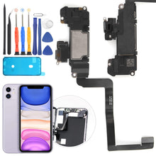 Carica l'immagine nel visualizzatore di Gallery, RongZy Altoparlante Auricolare di Ricambio Compatibile con Apple iPhone 11 Altoparlante Anteriore Sensore Cavo Flessibil