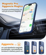 Carica l'immagine nel visualizzatore di Gallery, CANSHN Cover Magnetica per iPhone 16 Plus(6,7 Pollici), Compatibile con MagSafe, [Protezione Completa Della Fotocamera],