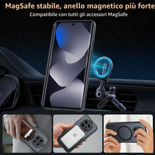 Carica l'immagine nel visualizzatore di Gallery, Pnakqil Magnetica Cover per Redmi Note 15 5G Custodia e 2 Pellicole in Vetro Temperato, Compatibile con MagSafe, Trasluc