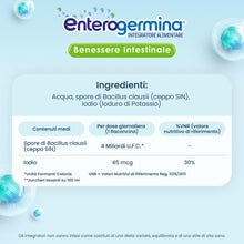Carica l'immagine nel visualizzatore di Gallery, Enterogermina Benessere Intestinale, Fermenti Lattici, 20 Flaconcini/5 ml