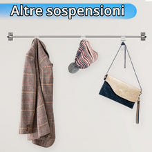 Carica l'immagine nel visualizzatore di Gallery, Realure 8 Pezzi Ganci Termoarredo Bagno, Ganci Per Termoarredo Bagno