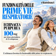 Carica l'immagine nel visualizzatore di Gallery, Lattoferrina Immuno Pro 200 Mg - Lattoferrina BioactiveMAX Neozelandese - 120 Compresse, Echinacea per le Naturali Difes