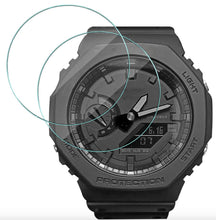 Carica l'immagine nel visualizzatore di Gallery, 2 Pack | Pellicola Protettiva Vetro Temperato Antigraffio compatibile con Casio G-Shock GA-2100 / GA-B2100