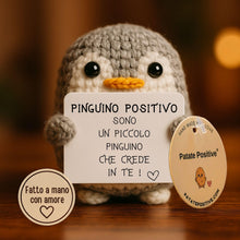 Carica l'immagine nel visualizzatore di Gallery, Pinguino Positivo© | Regalo Originale e Divertente | Idea Simpatica | Festa Bambini Ragazzi | Compleanno Bimba Bimbo| De