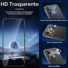 Carica l'immagine nel visualizzatore di Gallery, Lutree per Xiaomi Redmi 17 5G/ 4G Vetro Temperato, 3+3 Pezzi