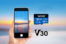 Carica l'immagine nel visualizzatore di Gallery, Lexar Scheda Micro SD 64 GB, microSDXC UHS-I