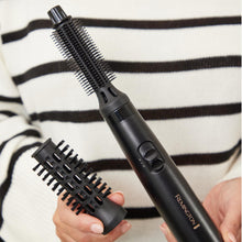 Carica l'immagine nel visualizzatore di Gallery, Remington Spazzola ad Aria Calda - 2 accessori: Spazzola Rotonda da 19 mm e 25 mm - Blow Dry&amp;Style: Asciuga e Modella, i