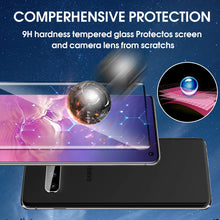 Carica l'immagine nel visualizzatore di Gallery, Lutree per Samsung Galaxy S10 Vetro Temperato, 2+2 Pezzi 3D Pellicola Protettiva + Pellicola Fotocamera, HD Durezza 9H V