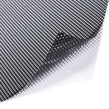 Carica l'immagine nel visualizzatore di Gallery, Blueshyhall Pellicola per parabrezza, traforata, nera, per auto, protezione solare per interni, perforata, autoadesiva, 