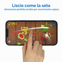 Carica l'immagine nel visualizzatore di Gallery, Mothca Vetro Temperato Opaco per iPhone 13/13 Pro/ 14/ 16e/ 17e, Pellicola Protettiva con Incisione Nanostrutturata, Ant