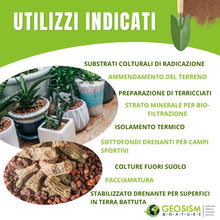 Carica l'immagine nel visualizzatore di Gallery, GEOSISM &amp; NATURE - Lapillo vulcanico rosso, 100% naturale, per giardinaggio, drenaggio, pacciamatura, vasi e terrari (3/