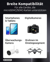 Carica l'immagine nel visualizzatore di Gallery, Intenso Premium Scheda di memoria MicroSDHC da 32 GB (con Adattatore SD), Class 10 UHS-I