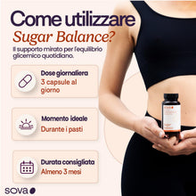 Carica l'immagine nel visualizzatore di Gallery, Berberina, Cromo e Cannella di ceylon per Glicemia - Sugar Balance - SOVA