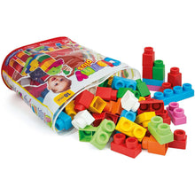 Carica l'immagine nel visualizzatore di Gallery, Clementoni Clemmy Plus - 60 Mattoncini per Costruzioni, Gioco Prima Infanzia Made in Italy, Bambini 18-36 Mesi, 100% Igienici e Lavabili, per Sviluppare Manualità, Percezione Visiva e Fantasia, 14880