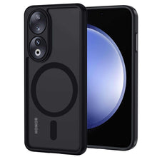 Carica l'immagine nel visualizzatore di Gallery, XTCASE Cover Magnetica per Honor 90 Traslucida Opaca, Nero