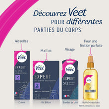 Carica l'immagine nel visualizzatore di Gallery, Veet - Crema decolorante viso e corpo - 2 flaconi da 75 ml