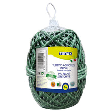 Carica l'immagine nel visualizzatore di Gallery, TENAX Tubetto Agricolo Verde 1000g Diametro 5mm, Legatura in PVC per Piante, ortaggi e Fiori, Lunghezza Circa 78 m