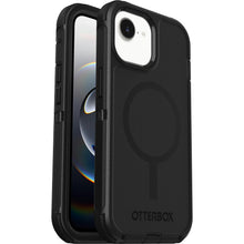 Carica l'immagine nel visualizzatore di Gallery, OtterBox Cover Defender MagSafe per iPhone 17e/16e/15/14/13, Nero