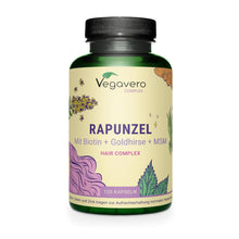 Carica l'immagine nel visualizzatore di Gallery, Integratore per Capelli | Biotina, Zinco, Selenio e Vitamine B | Rinforzante per il Benessere di Chioma e Unghie | Vegan