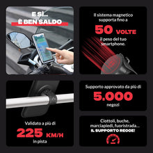 Carica l'immagine nel visualizzatore di Gallery, Shapeheart Porta Cellulare Moto per Specchietto con Custodia Staccabile