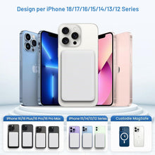 Carica l'immagine nel visualizzatore di Gallery, Power Bank 10000mAh, 20W Magnetico Inalámbricos Ricarica Rapida Caricatore, Ultra Sottile Powerbank Type-C, Batterie est