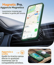 Carica l'immagine nel visualizzatore di Gallery, CANSHN Magnetica Cover per Samsung Galaxy S24 Plus (6.7 Pollici), [Protezione Completa Della Fotocamera] Custodia Traslu