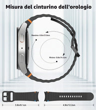 Carica l'immagine nel visualizzatore di Gallery, MoKo Cinturino Sportivo per Samsung Galaxy Watch 7/6/5/4/FE 40mm 44mm