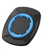 Carica l'immagine nel visualizzatore di Gallery, Adattatore Adesivo Quad Lock Compatibile 1 Pezzo Blu – Universale, Extra Forte per Moto, Bici, Auto. Presa sicura anti-v