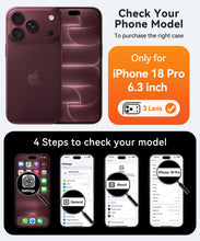 Carica l'immagine nel visualizzatore di Gallery, CANSHN Privacy Pellicola Protettiva per iPhone 18 Pro, 2 Pezzi