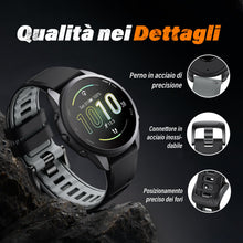 Carica l'immagine nel visualizzatore di Gallery, NotoCity Cinturino per Garmin Forerunner 55/245/165, 20mm Cinturino per Vivoactive 5/3/6, Venu SQ/2 Plus, Sportivo in Si